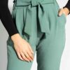 Geplooide Broek met Zak voor Dames