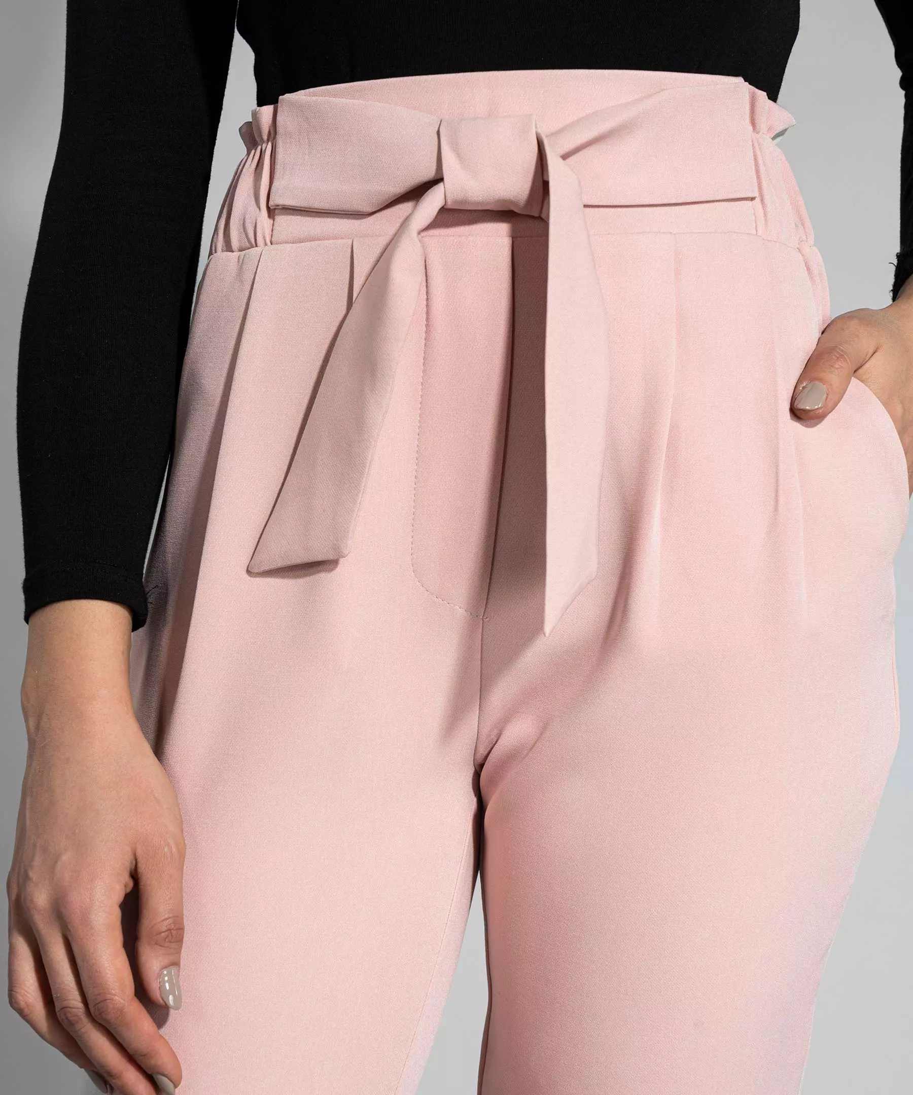 Geplooide Broek met Zak voor Dames