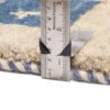Handgeknoopt Perzisch Kheshti Gabbeh tapijt - Geometrisch, Crème, Wol