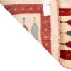 Handgeknoopt Perzisch levensboom Gabbeh loper - Rood, Wol