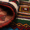 Handgeknoopt Perzisch Khorasan Tribaal Tapijt (Geometrisch Ruitpatroon) - Bruine Wol
