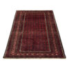 Handgeknoopt Perzisch Baluchistan Tribaal Tapijt (Bukhara Design) - Kastanjebruine Wol