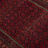 Handgeknoopt Perzisch Baluchistan Tribaal Tapijt (Bukhara Design) - Kastanjebruine Wol