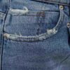 High Waist Rechte Blauwe Jeans voor Dames