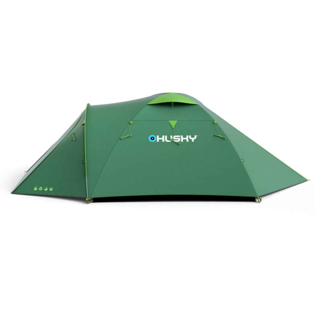 Husky Kampeertent voor 3-4 Personen Waterdicht