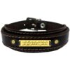 Islamitische Armband van Leer & Roestvrij Staal met Imam Jawad Hirz