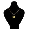 Islamitische Stalen Ketting met Allah Kalligrafie Hanger voor Dames
