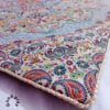 Traditioneel Reisgebedskleed – Blauw Paisley Termeh