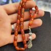 Islamitische Jemenitische Hakik Rozenkrans met 33 Gebedskralen Tasbih Misbaha