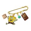 Islamitische Veiligheidsspeld Broche voor Pasgeborene Van Yakad & Spongebob