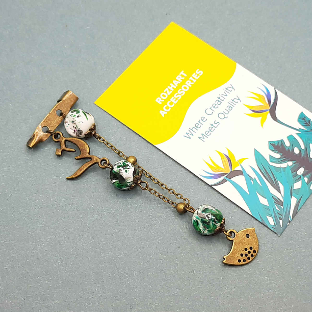 Islamitische Veiligheidsspeld Broche met God Ontwerp