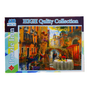 Puzzel 600 Stukjes – Canal Café Venetië – Italië