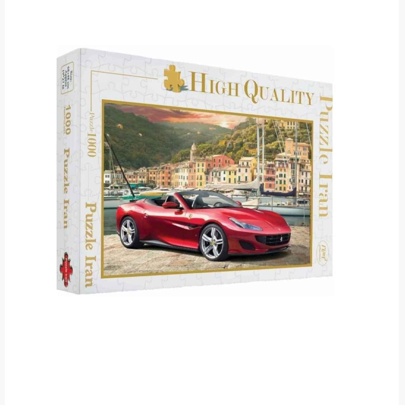 Puzzel 1000 Stukjes – Ferrari – Sportauto Automobielkunst