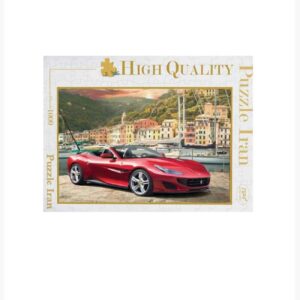 Puzzel 1000 Stukjes – Ferrari – Sportauto Automobielkunst
