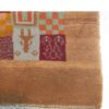 Echt handgeknoopt Perzisch geometrisch Gabbeh tapijt - Geruit, Bruin, Wol