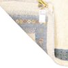 Authentiek handgeknoopt Perzisch minimalistisch Gabbeh tapijt - Met rand, Wit, Wol