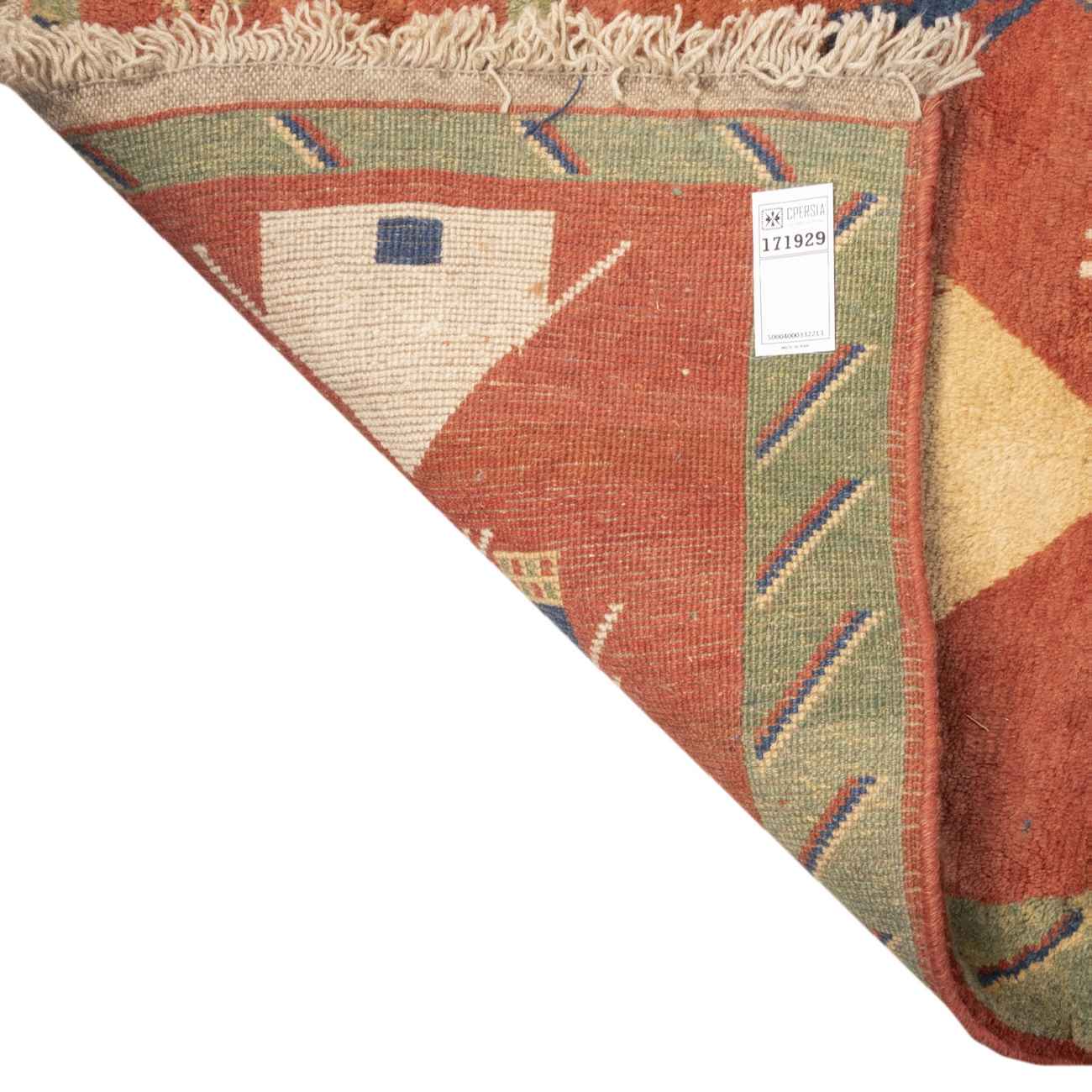 Handgeknoopt Perzisch Kashkuli Gabbeh tapijt – Rood, Wol