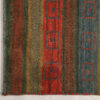 Handgeknoopt Perzisch gestreept Gabbeh tapijt - Rood, Wol