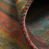 Handgeknoopt Perzisch gestreept Gabbeh tapijt - Rood, Wol