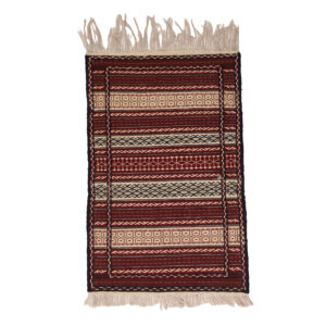 Perzisch Wol Kilim Tapijt Handgeweven in Khorasan