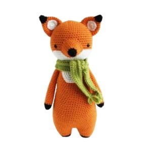 Amigurumi Gehaakte Vos Knuffeldier – Handgemaakt Pluche Speelgoed