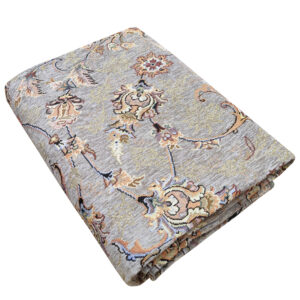 Groot Boho Perzische Stijl Binnenvloerkleed met Bloemmotief