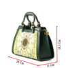 Leren Satchel Tas met Dubbele Handvatten – Model Phosphoric