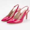 Leren Pumps met Hoge Hakken en Puntneus voor Dames