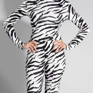 Damesblouse met Lange Mouwen – Zebraprint