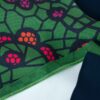 Damesjurk met Bloemenpatroon – Regular Fit – Groen