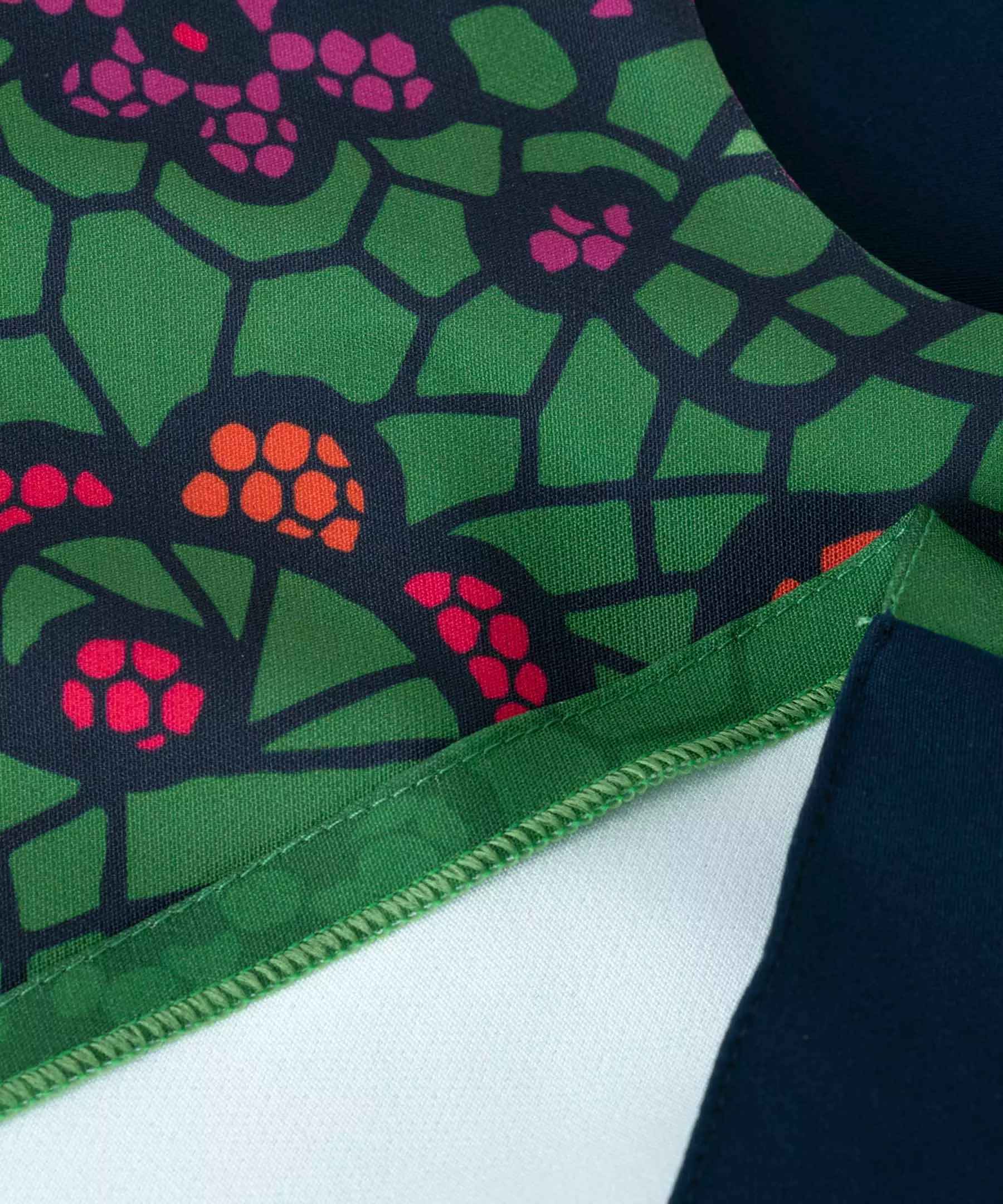 Damesjurk met Bloemenpatroon – Regular Fit – Groen