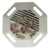Melamine dienblad - Achthoekig dienblad met bloemenpatroon