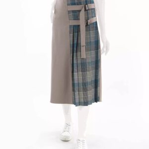 Midi Rok voor Dames Model LT-DN11A – Cream