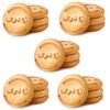 Naderi Koloocheh Perzische gestempelde bananenkoekjes – 650 g (x6)