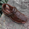 Natuurleren Wandelsandalen Voor Mannen Model Thunder