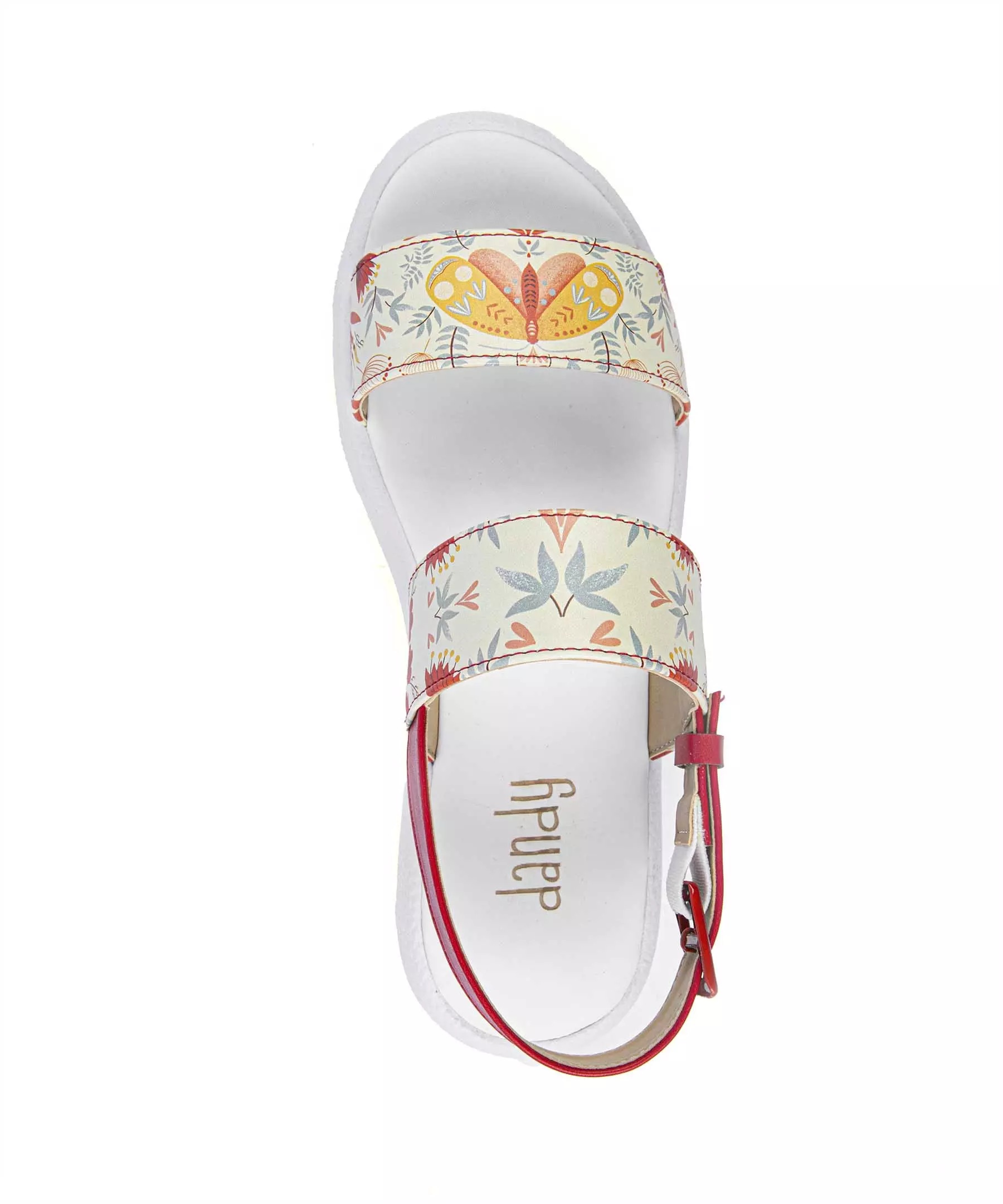 Open Teen Casual Sandalen voor Dames Model Butterfly