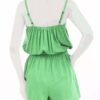 Casual Damesoverall met Korte Pijpen – Groen
