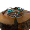Kralenarmband voor Dames – Turkoois Design