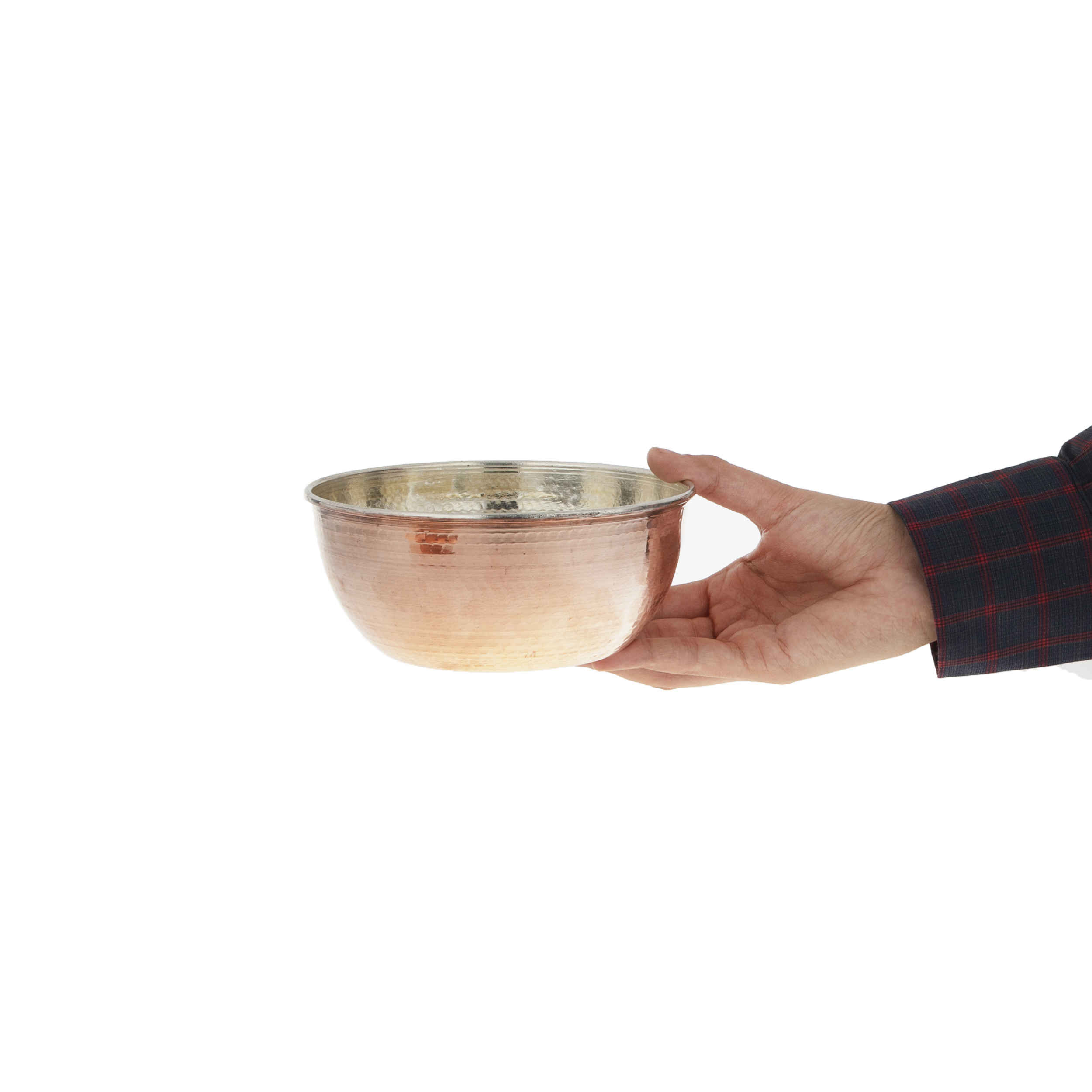 Perzische handgemaakte koperen eetkom – Katayun