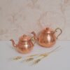 Perzische Dubbele Koperen Theepot - Kosar Gehamerd Design