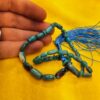 Perzische Neyshabur Turkoois Rozenkrans: Handgemaakt Tasbih met 33 Kralen