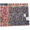 Vintage Perzisch Handgeknoopt Patchwork Tapijt Roze Vierkant