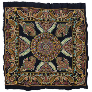 Perzisch Pateh Tafelkleed Kerman Handgemaakt Paisley