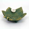 Handgemaakte Perzische Aardewerk Kandelaar – Blad & Vogel Design