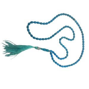 Perzische Neyshabur Turkoois Rozenkrans: 101 Kralen Tasbih