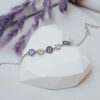 Zilveren Armband – Modern Boze Oog Ontwerp