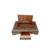 Perzische Flair – houten pennenhouder met Khatam Kari patroon