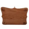 Handgemaakte Houten Pennenhouder met Bloemen