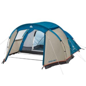 Quechua Waterdichte Kampeertent – 3-4 Personen – Blauw
