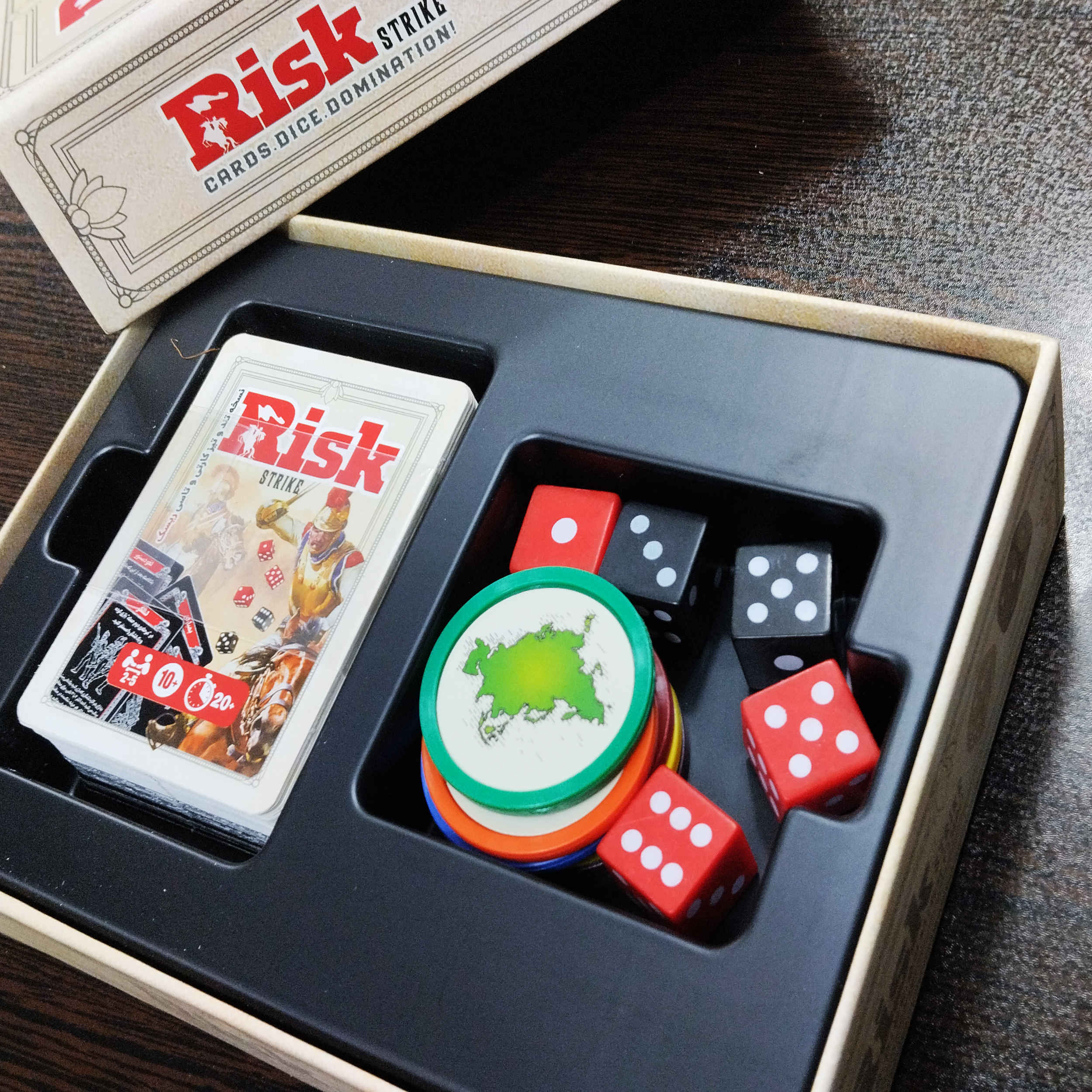 Risk Strike Kaartspel Farsi – Strategisch Kaartspel